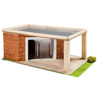 Building set - garden house - 135 pieces